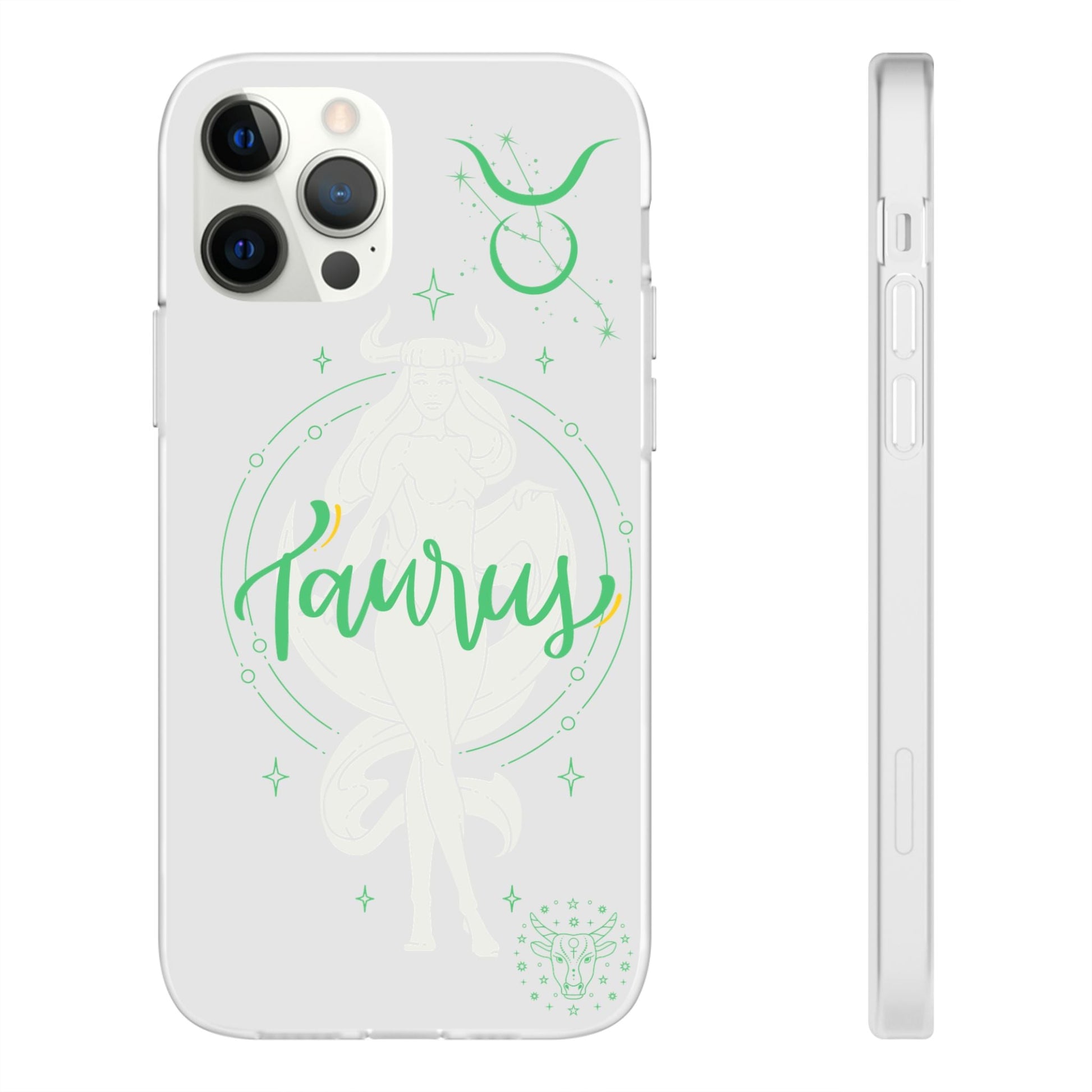 Taurus Zodiac | Phone Cases | Clear - Phone Case - Totally Bri LLC