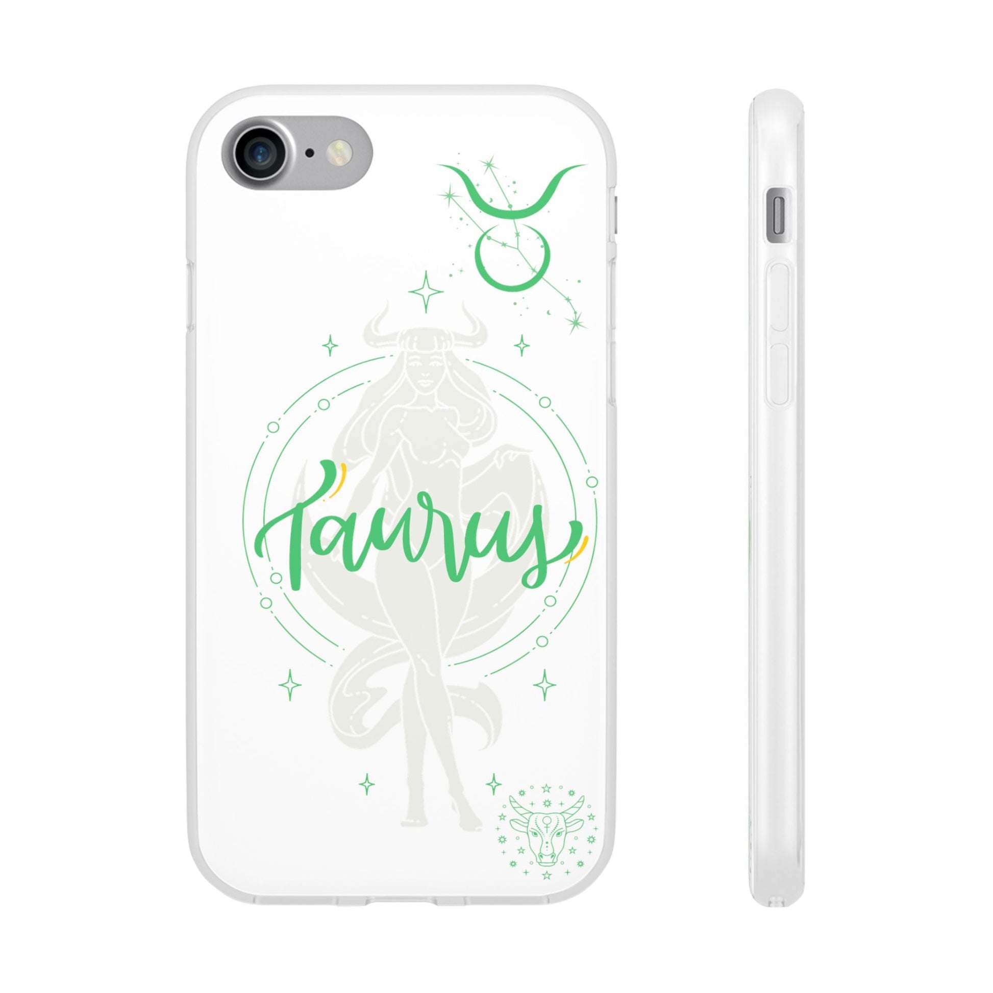 Taurus Zodiac | Phone Cases | Clear - Phone Case - Totally Bri LLC