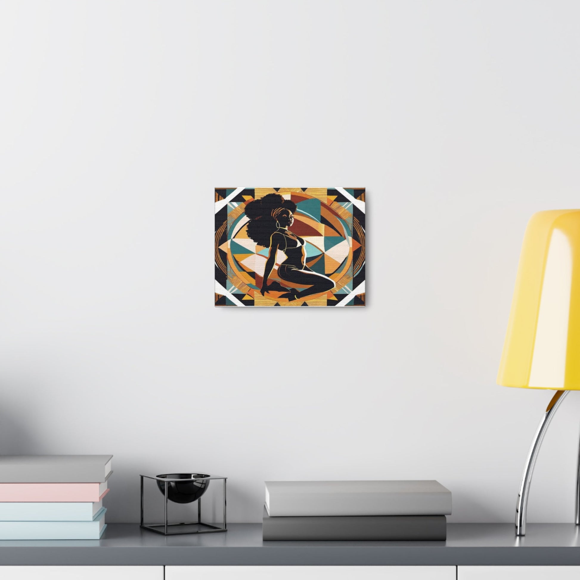 Abstract Afro Beauty | Canvas Gallery Wraps - Canvas - Totally Bri LLC