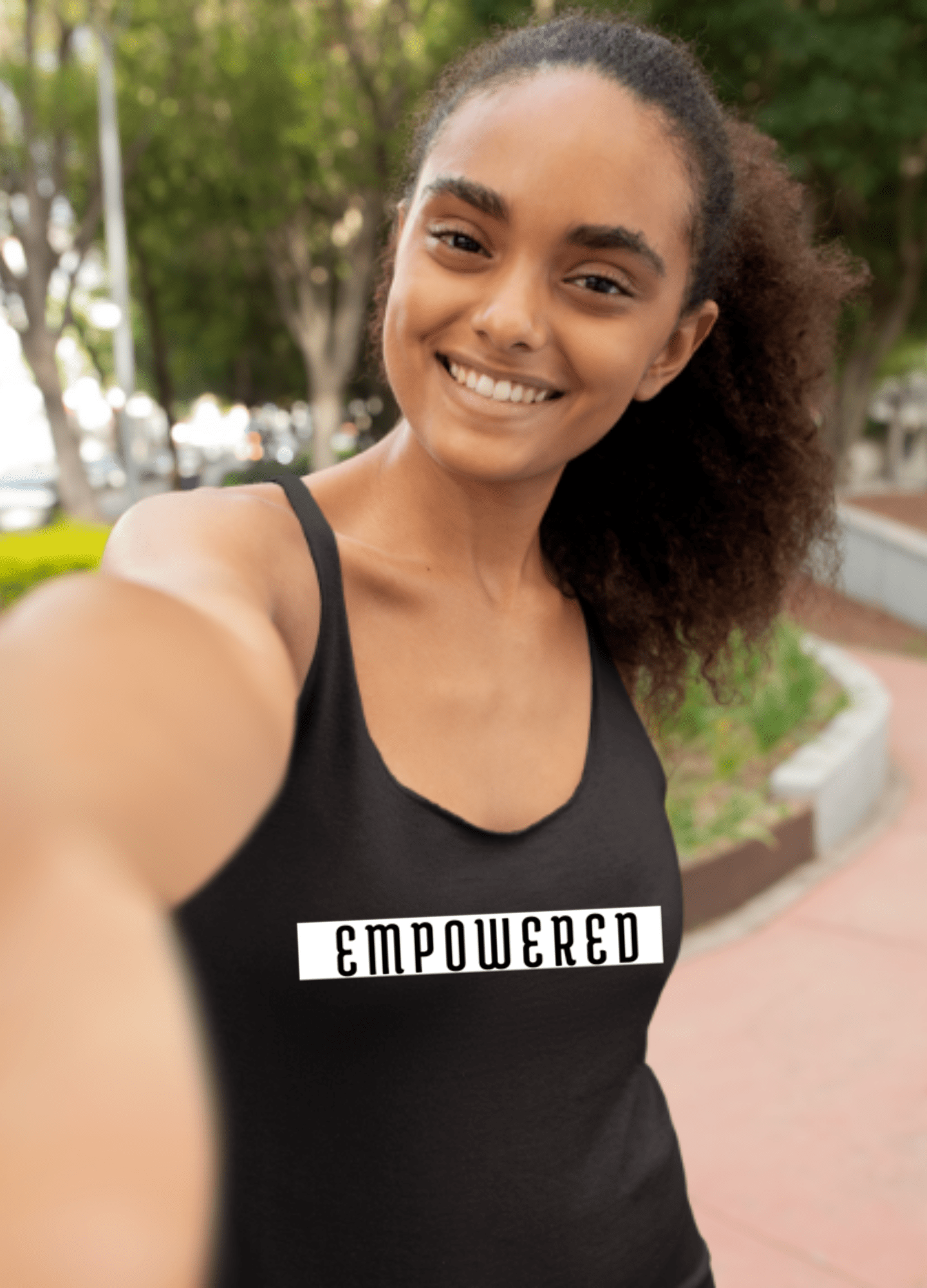 Empowered | Tank Top - Tank Top - Totally Bri LLC