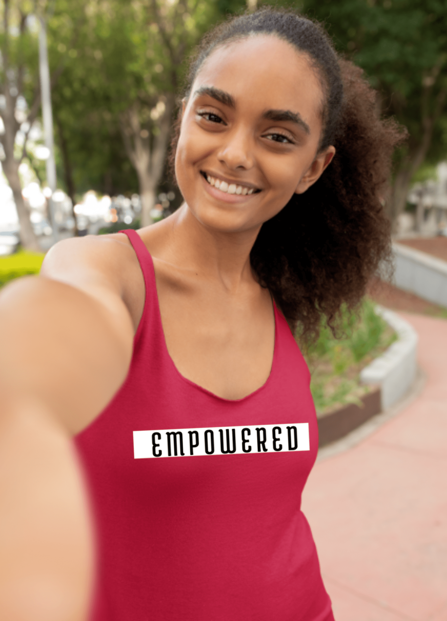 Empowered | Tank Top - Tank Top - Totally Bri LLC
