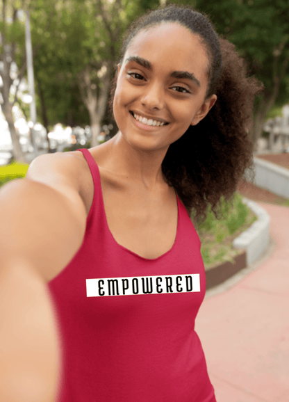 Empowered | Tank Top - Tank Top - Totally Bri LLC