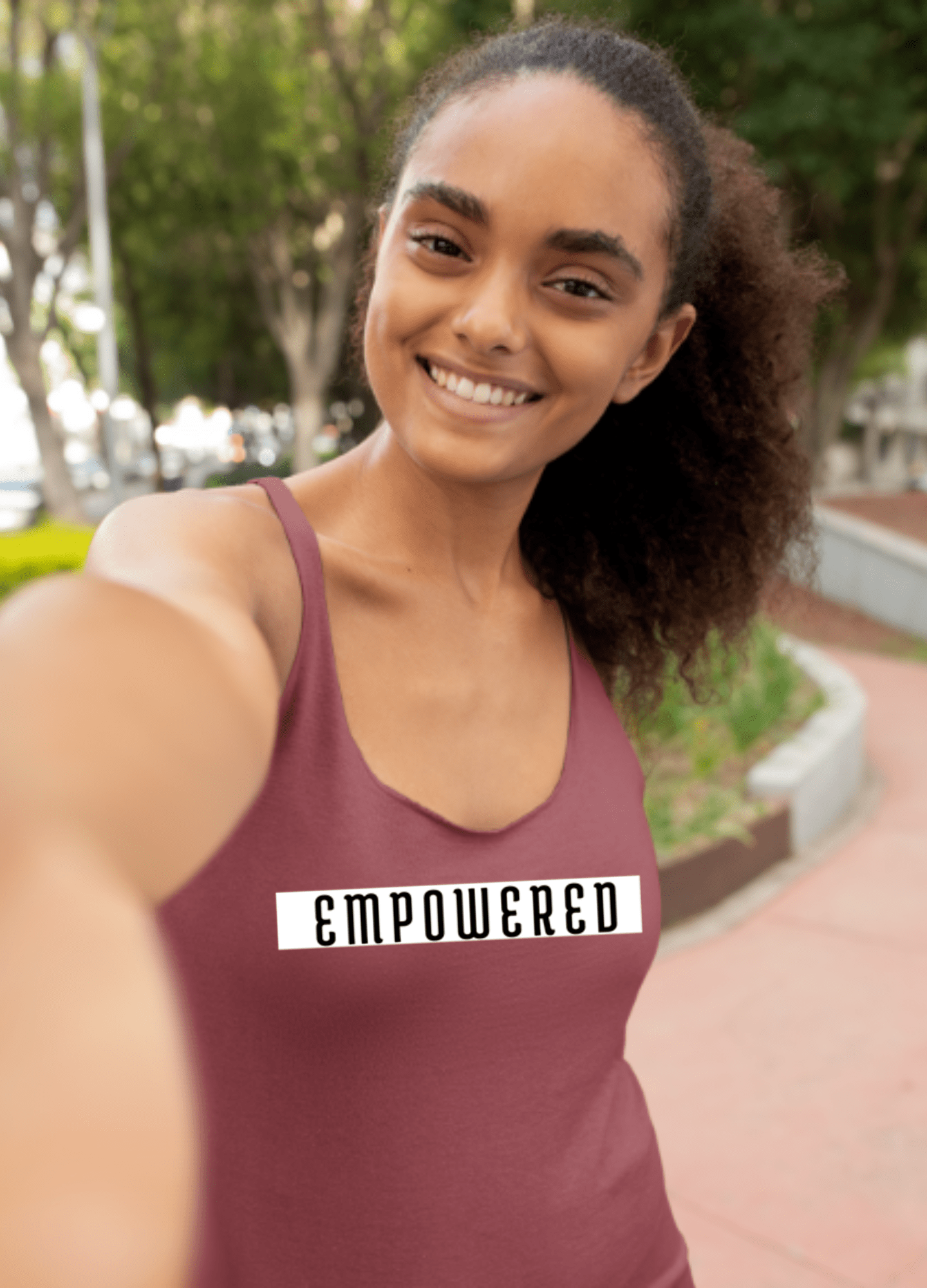 Empowered | Tank Top - Tank Top - Totally Bri LLC