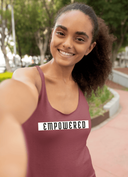 Empowered | Tank Top - Tank Top - Totally Bri LLC