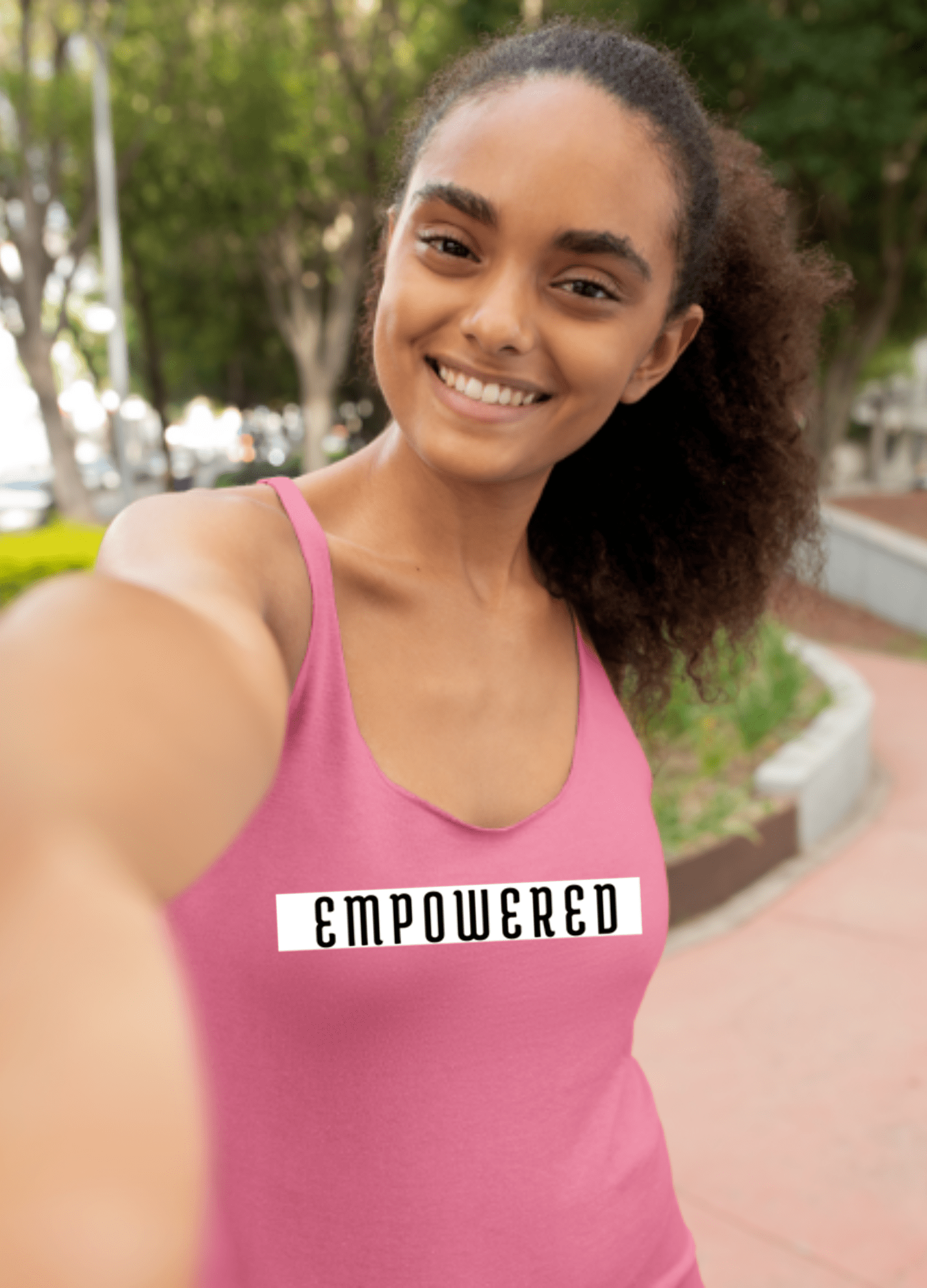 Empowered | Tank Top - Tank Top - Totally Bri LLC