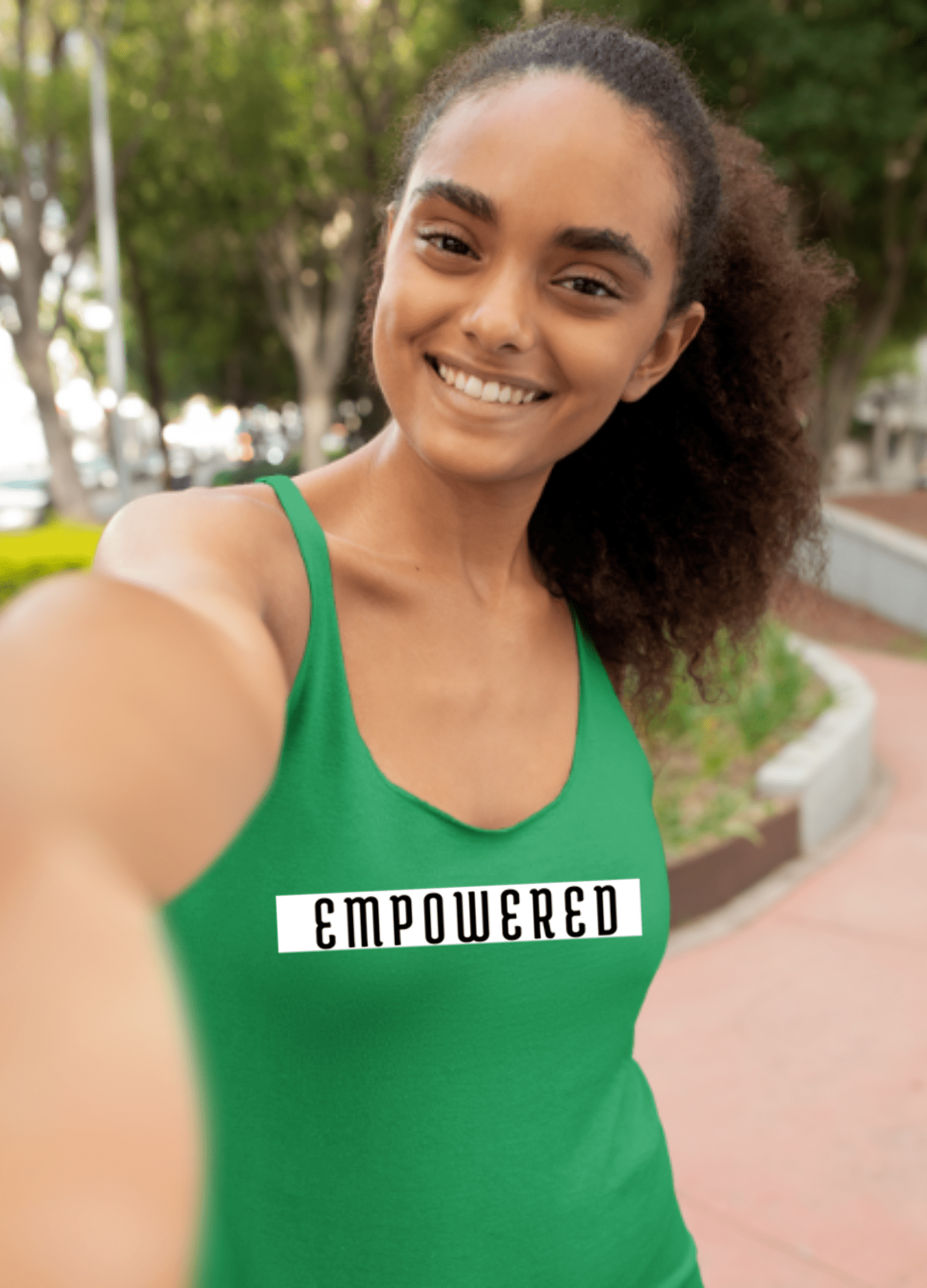 Empowered | Tank Top - Tank Top - Totally Bri LLC