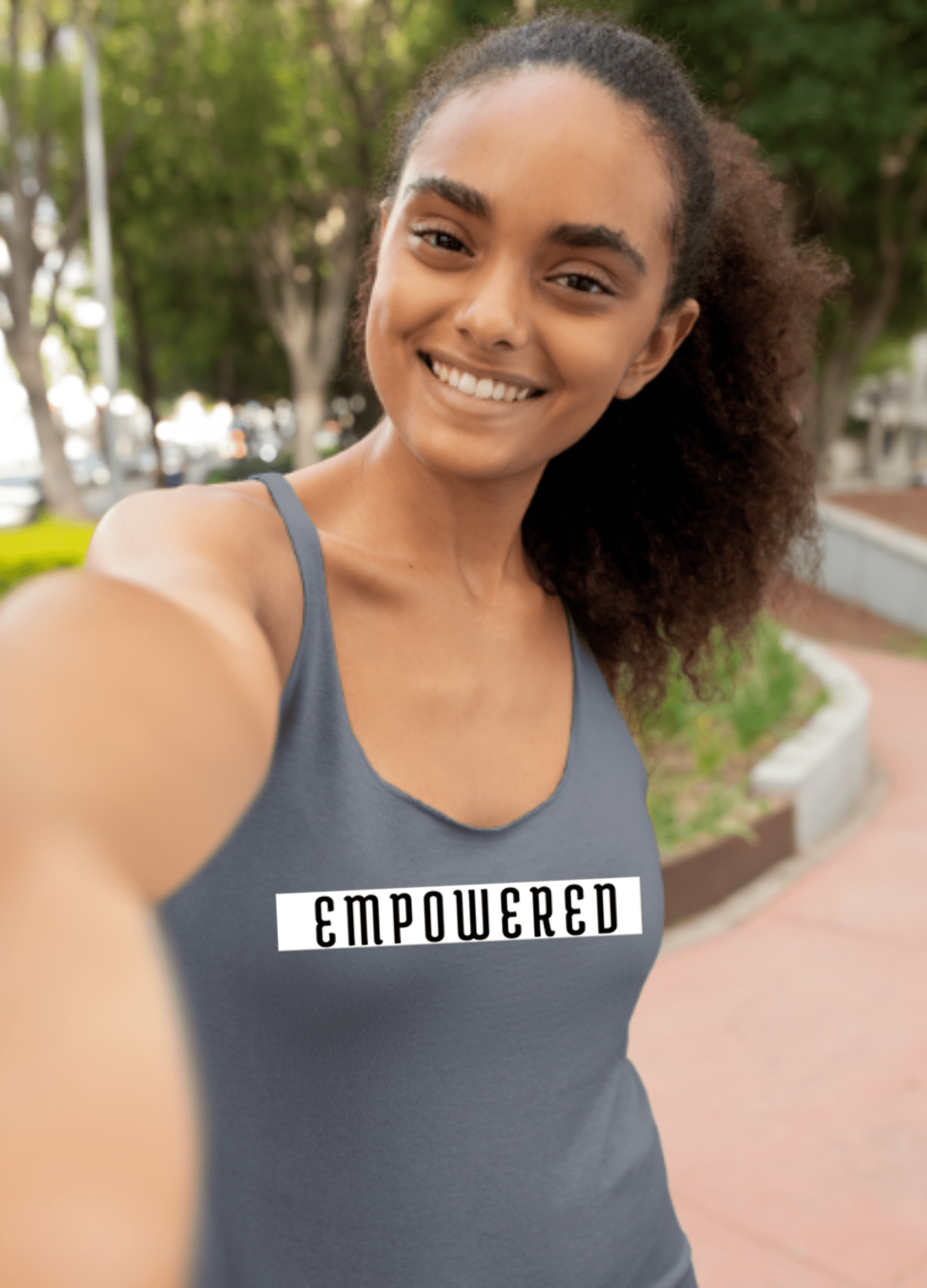 Empowered | Tank Top - Tank Top - Totally Bri LLC