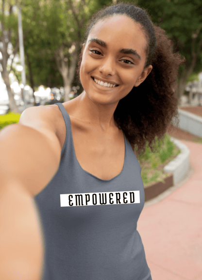 Empowered | Tank Top - Tank Top - Totally Bri LLC