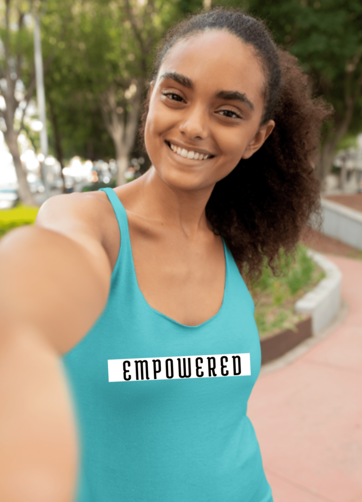 Empowered | Tank Top - Tank Top - Totally Bri LLC