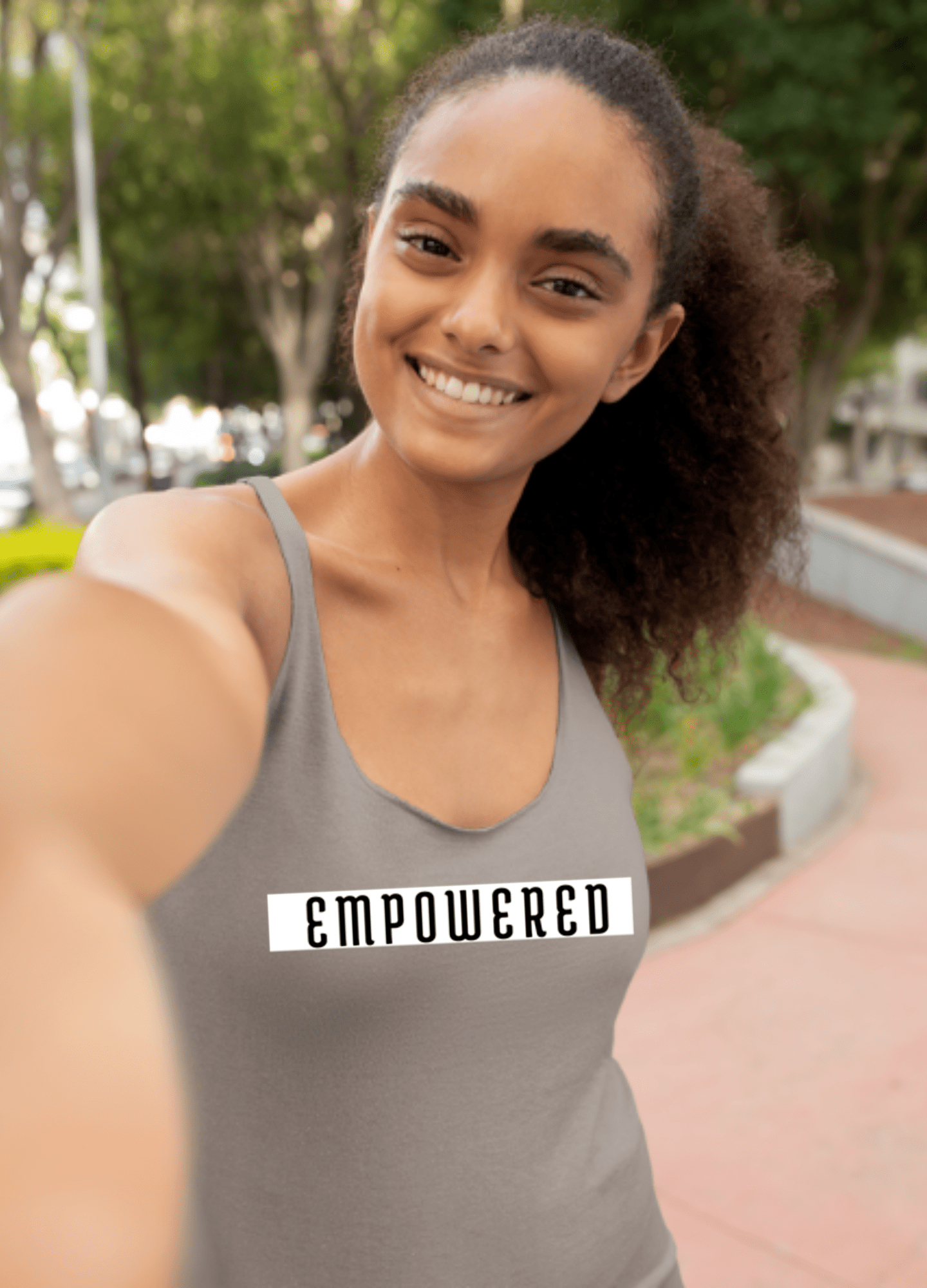 Empowered | Tank Top - Tank Top - Totally Bri LLC