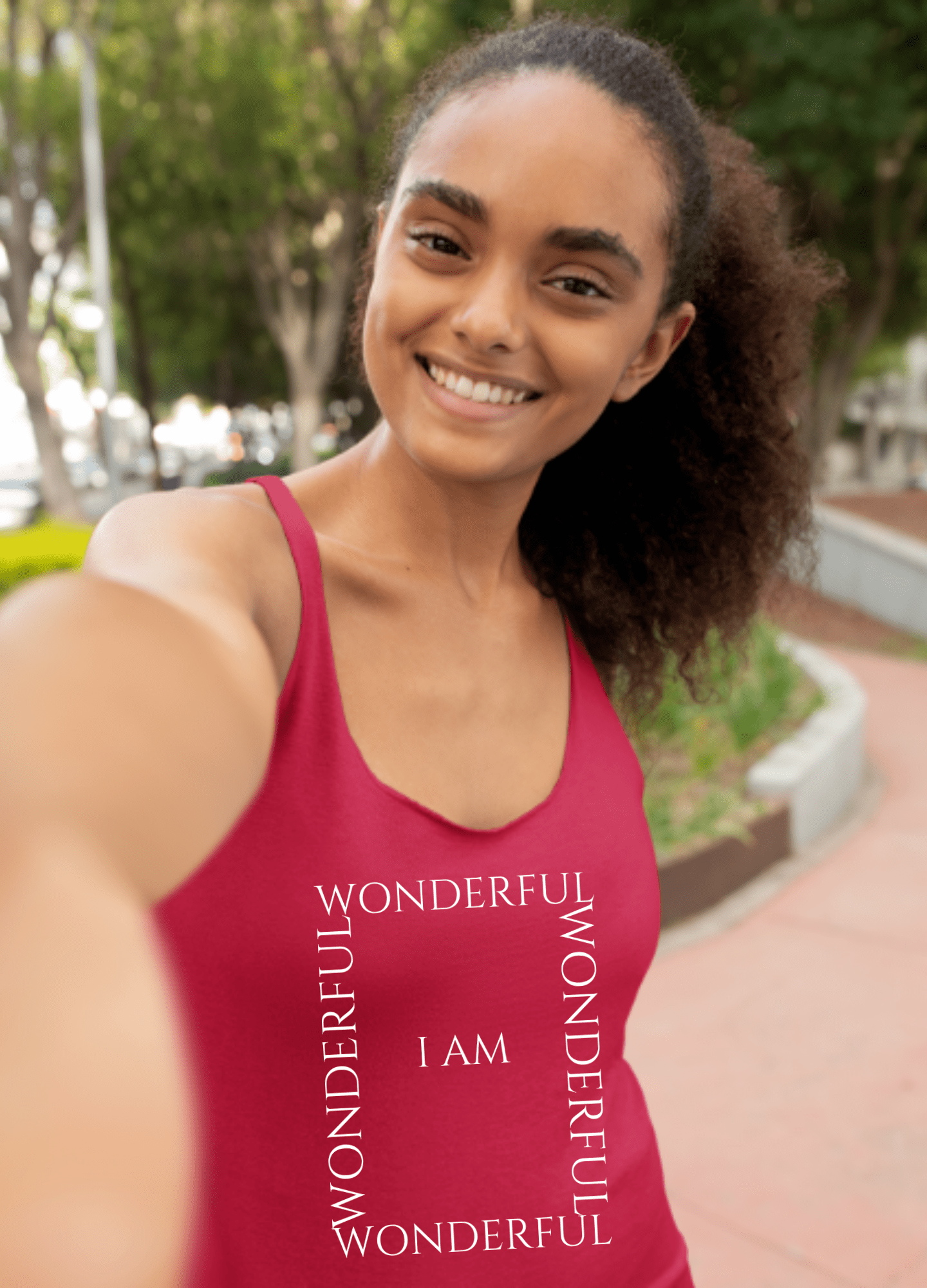 I Am Wonderful | Tank Top - Tank Top - Totally Bri LLC