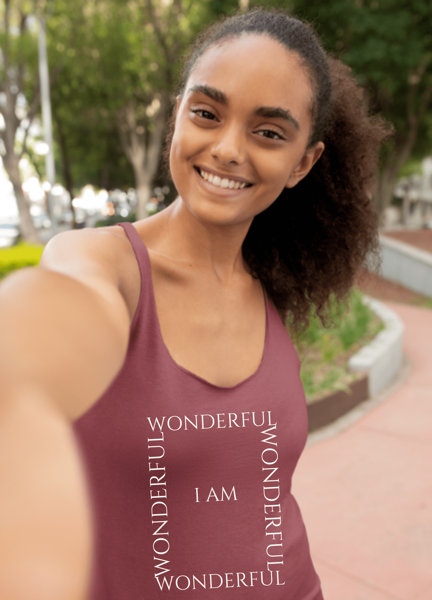 I Am Wonderful | Tank Top - Tank Top - Totally Bri LLC