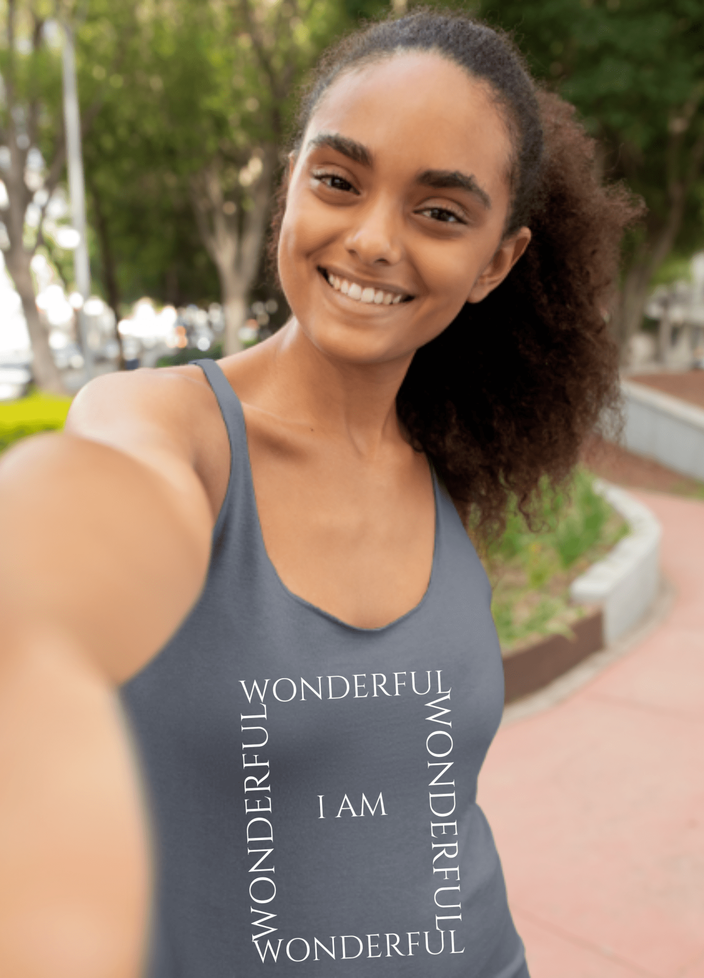 I Am Wonderful | Tank Top - Tank Top - Totally Bri LLC