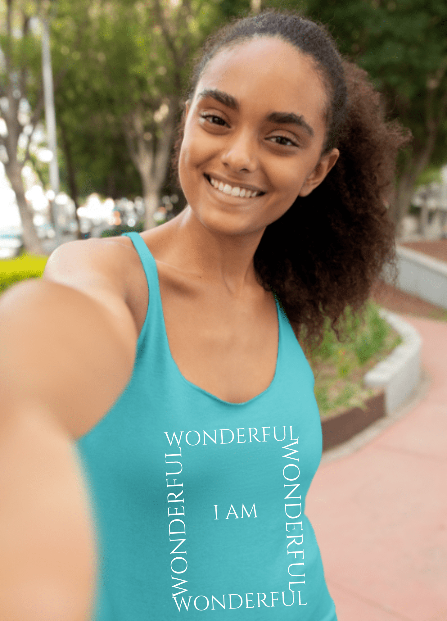 I Am Wonderful | Tank Top - Tank Top - Totally Bri LLC