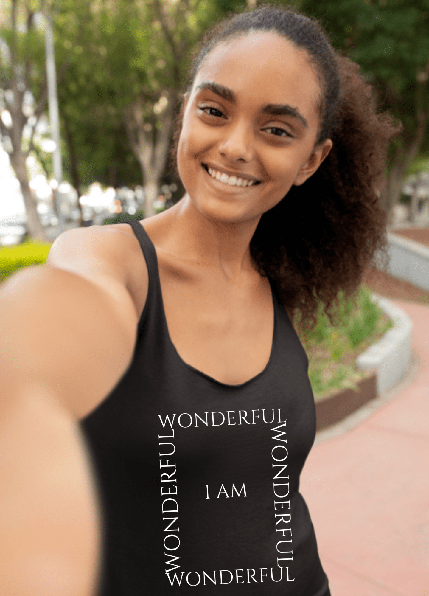 I Am Wonderful | Tank Top - Tank Top - Totally Bri LLC