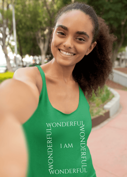 I Am Wonderful | Tank Top - Tank Top - Totally Bri LLC
