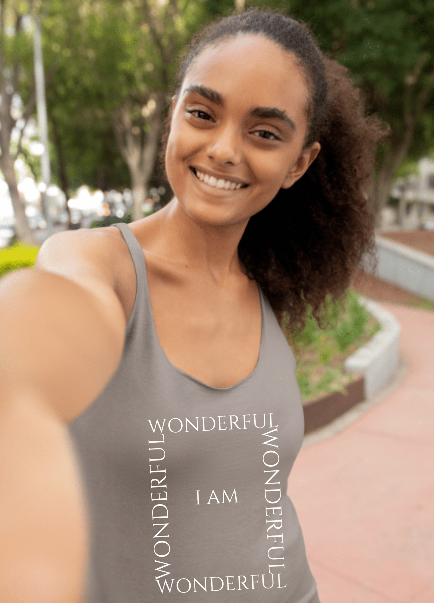 I Am Wonderful | Tank Top - Tank Top - Totally Bri LLC