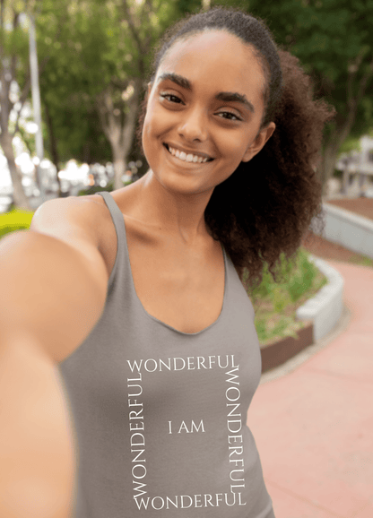 I Am Wonderful | Tank Top - Tank Top - Totally Bri LLC