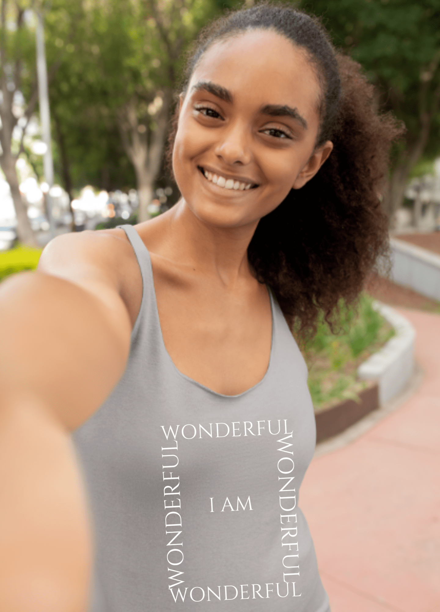 I Am Wonderful | Tank Top - Tank Top - Totally Bri LLC