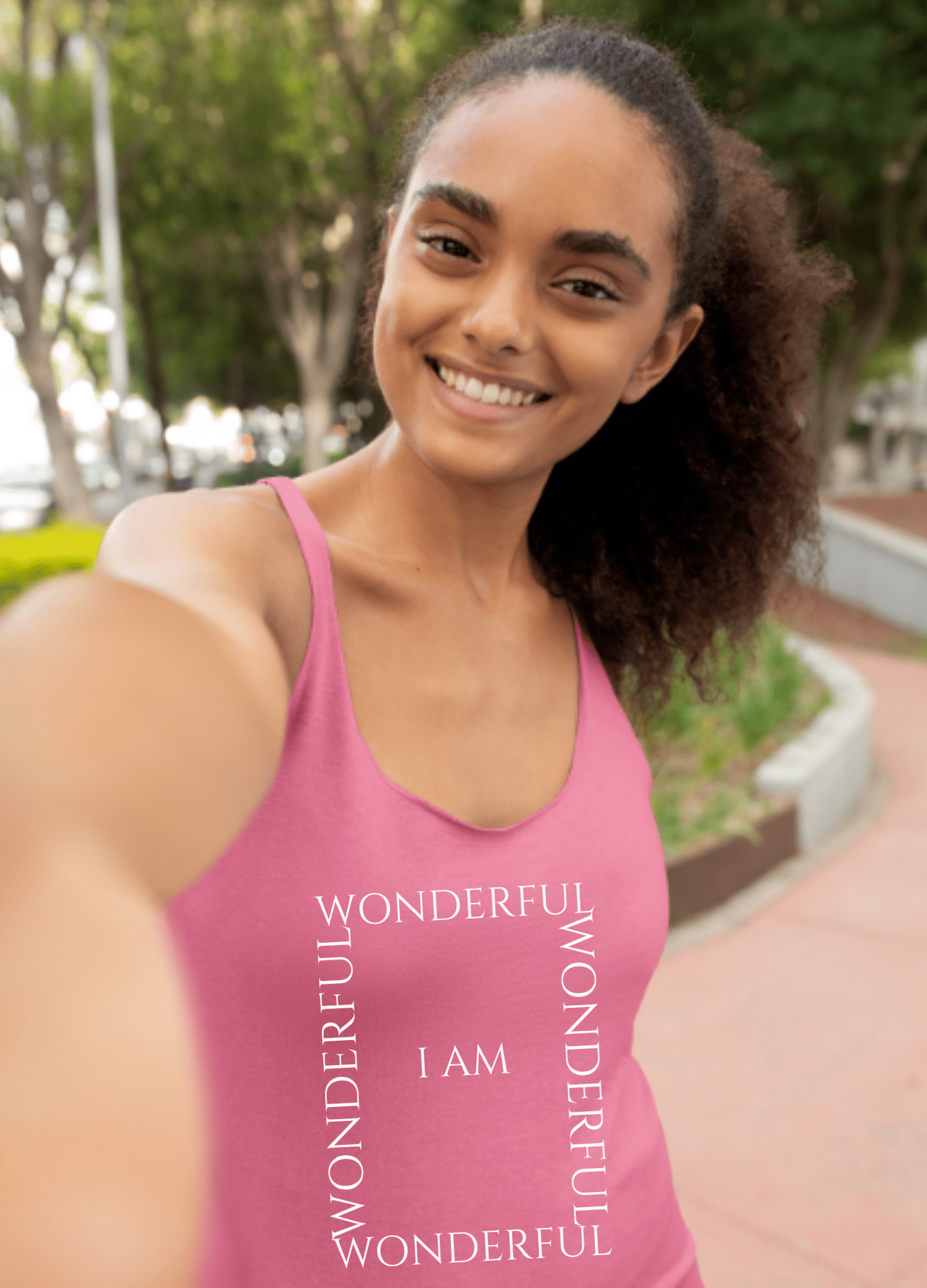 I Am Wonderful | Tank Top - Tank Top - Totally Bri LLC