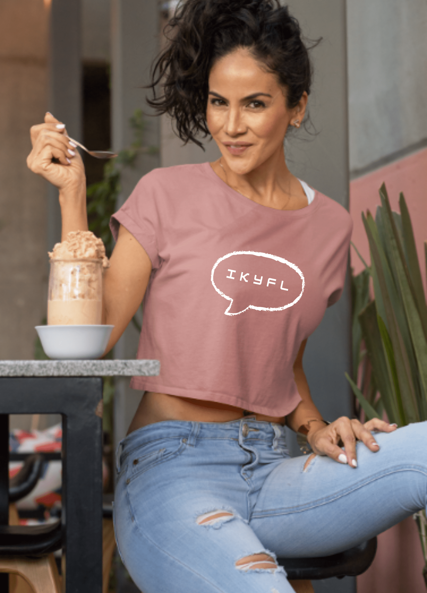 IKYFL | Funny | Crop Top - crop top - Totally Bri LLC