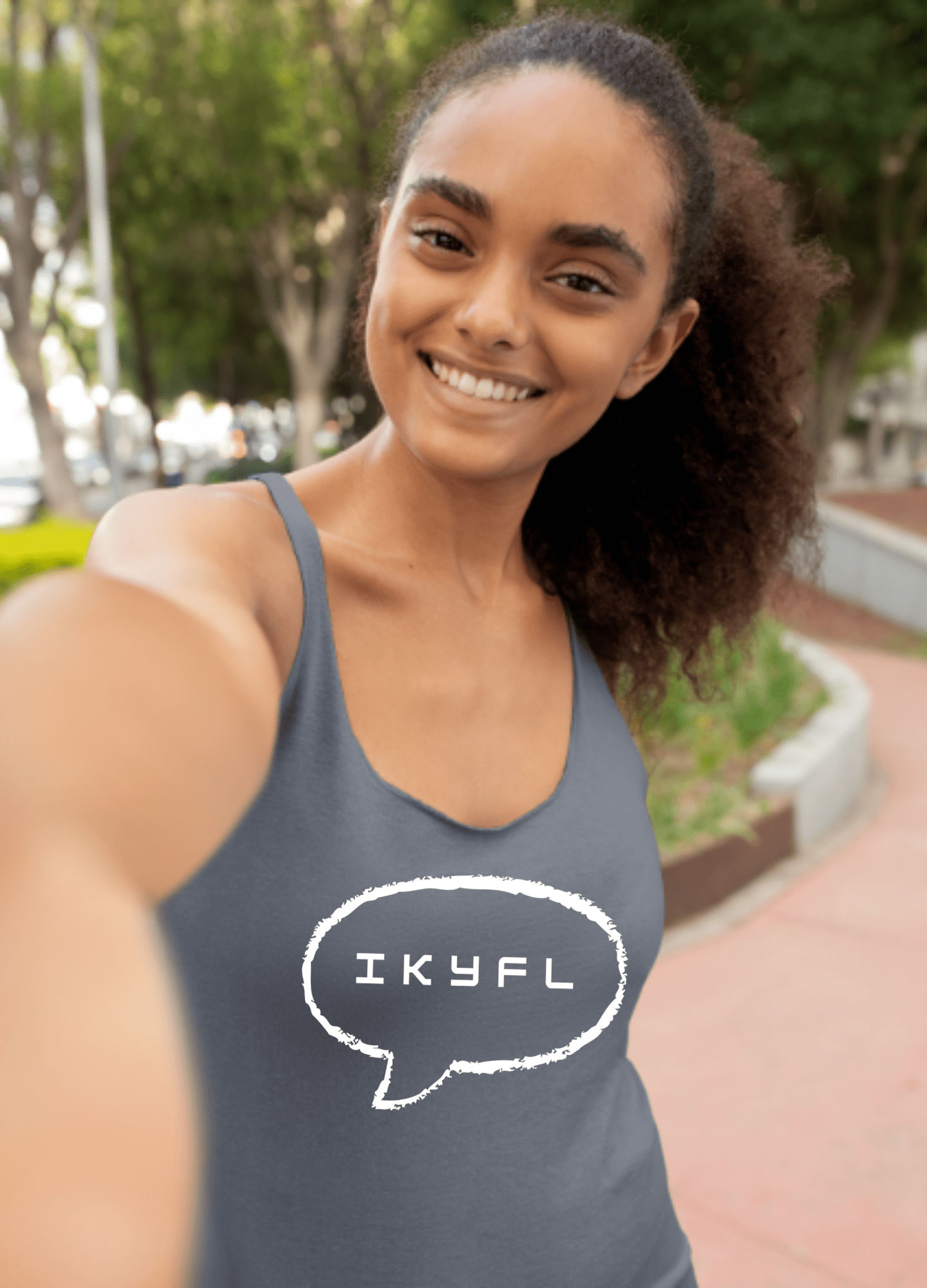 IKYFL Funny Tank Top - Tank Top - Totally Bri LLC