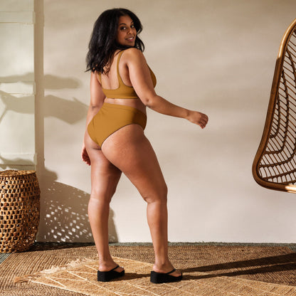 Melanin Babe High - Waist Bikini - Totally Bri LLC